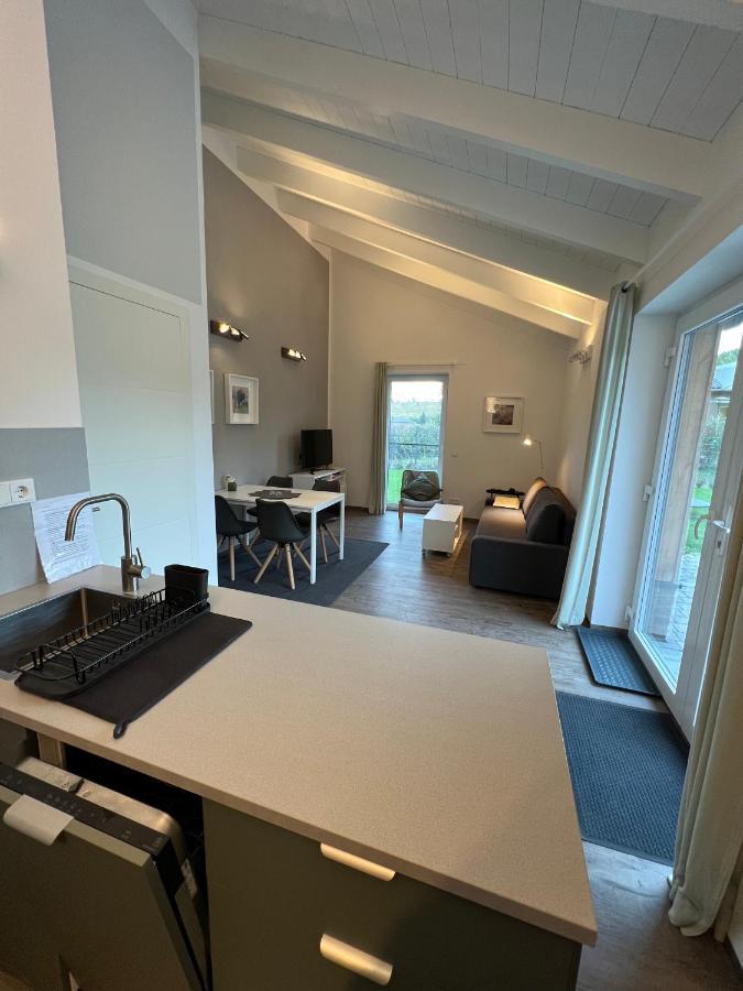 Ferienhaus Auszeit Mit Sauna Schwarz Bagian luar foto