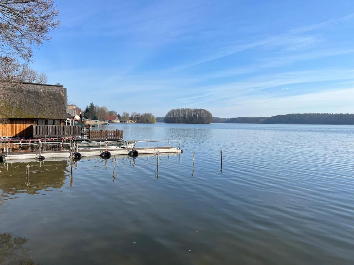 Ferienhaus Auszeit Mit Sauna Schwarz Bagian luar foto