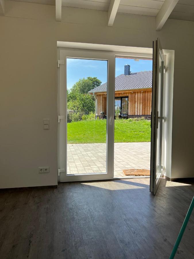 Ferienhaus Auszeit Mit Sauna Schwarz Bagian luar foto