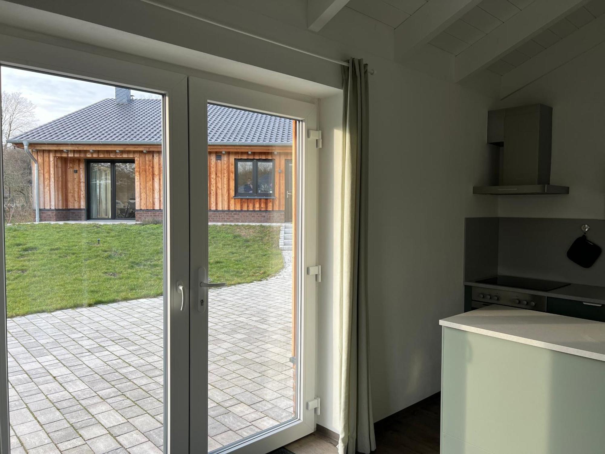 Ferienhaus Auszeit Mit Sauna Schwarz Bagian luar foto
